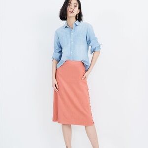 Elegant Coral Skirt